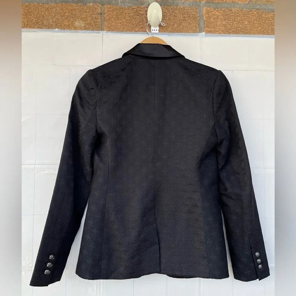 Juice Couture Notched Lapel goth Single-Breasted Blazer size 2 - Picture 8 of 14